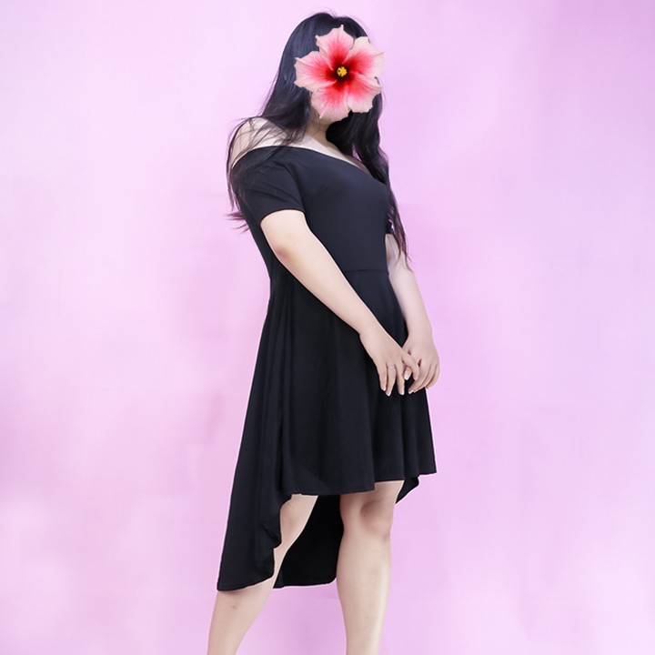 Đầm mullet trễ vai nữ tính Mã: DA4835