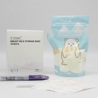 Combo 5 hộp trữ sữa cho bé, trữ sữa voool cho bé