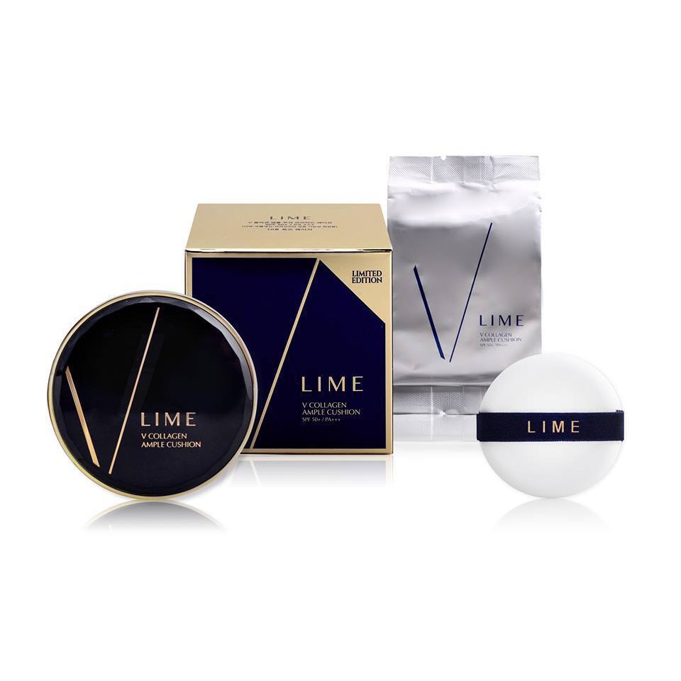 Phấn nước Lime Real Cover Ample Cushion Hàn Quốc | BigBuy360 - bigbuy360.vn