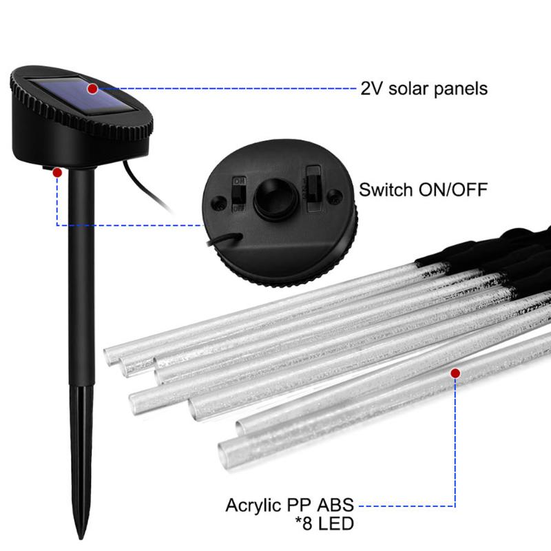 Đèn Led Trang Trí Sân Vườn Đổi Màu Bong Bóng Bằng Năng Lượng Mặt Trời