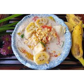 CHUỐI SỨ (CHUỐI XIÊM ) 1 ký Y ẢNH TẠI VƯỜN