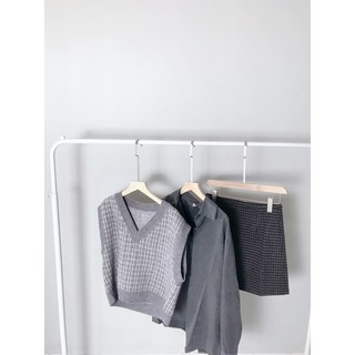 Set đồ nữ màu lông chuột