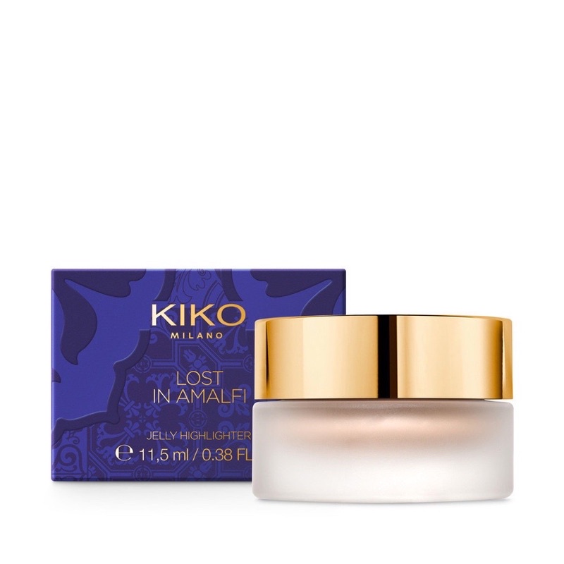 Gel bắt sáng Kiko cho khuôn mặt và cơ thể với lớp hoàn thiện rạng rỡ Kiko Lost In Amalfi Jelly Highlighter -Italy