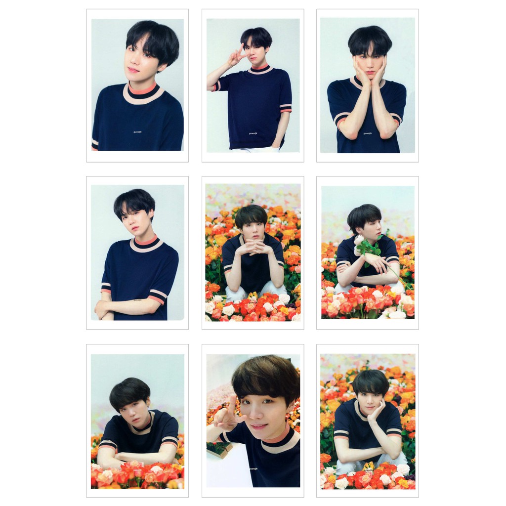 [Ép Lụa] Lomo Card 63 Ảnh BTS -Love Yourself