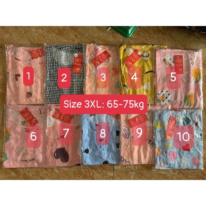 Bộ lanh bầu đủ size 45-75kg