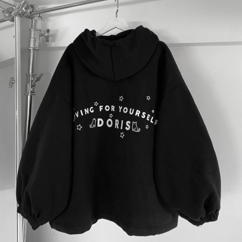 Áo Hoodie Nỉ Ngoại, Unisex Form Rộng Tay Bồng Siêu Hot ( Kèm Ảnh Thật)