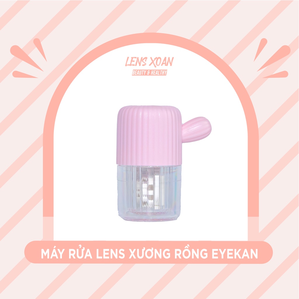 MÁY RỬA LENS RÚT DÂY XƯƠNG RỒNG EYEKAN| LENS XOẮN | MÁY RỬA LENS/KÍNH ÁP TRÒNG