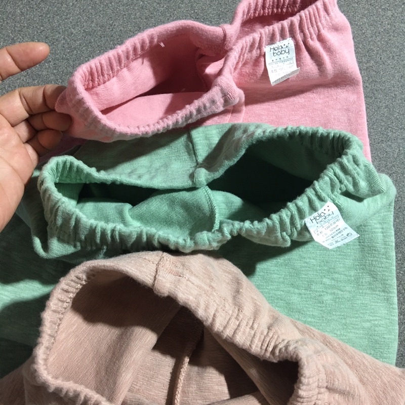 Quần cotton bé gái lẻ màu lẻ size