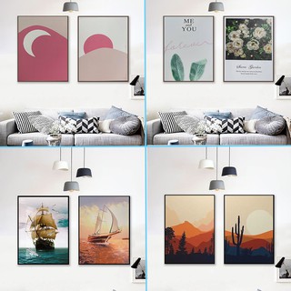 Bộ 2 Tranh Canvas  An Phú Decor