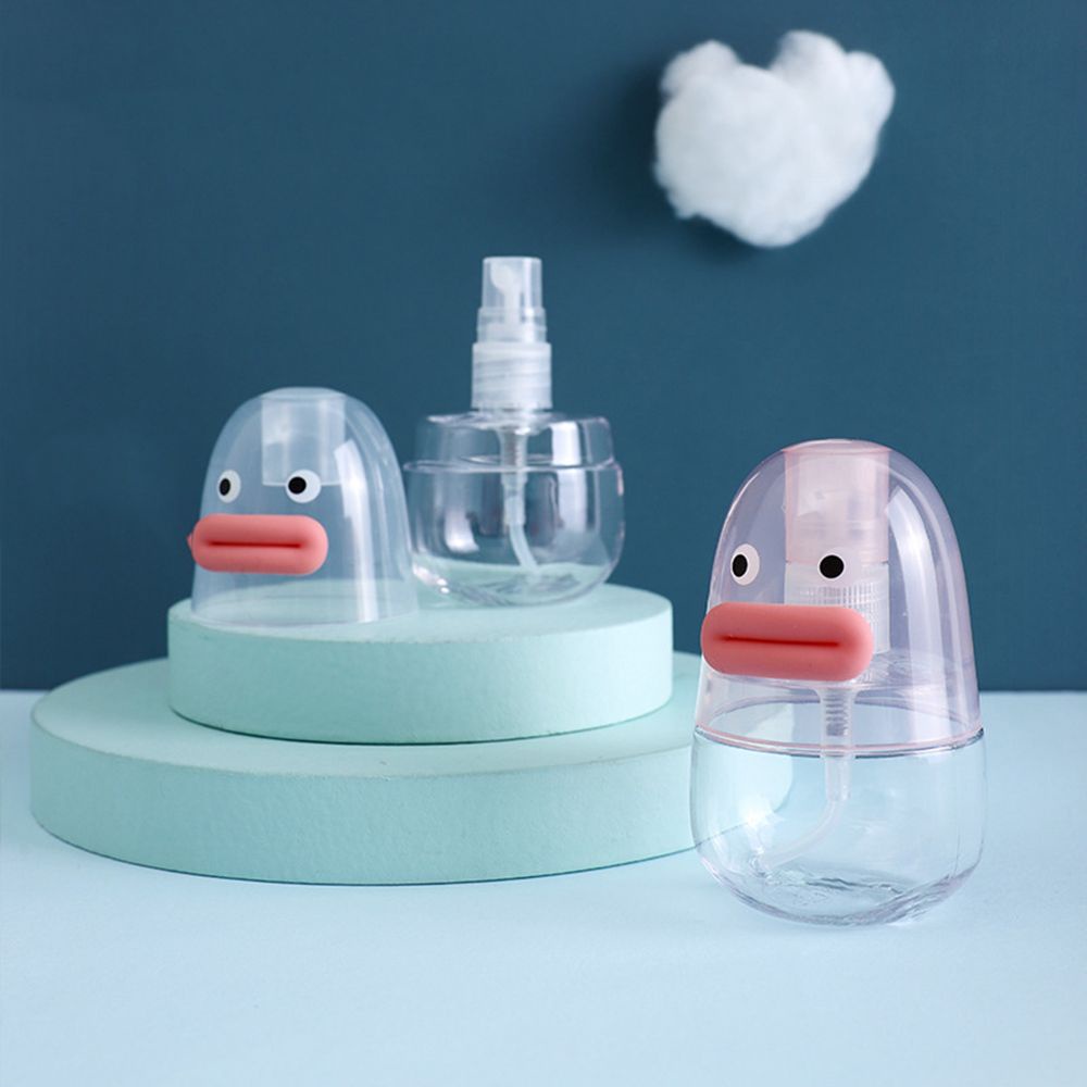 Bình xịt rỗng 40ml bằng nhựa kiểu dáng hoạt hình dùng để đựng nước rửa tay/mỹ phẩm trang điểm/nước hoa dành cho trẻ em