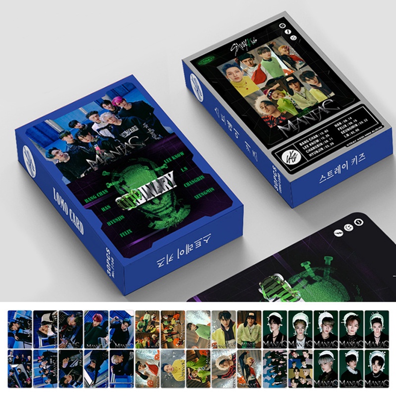 Hộp 30 Ảnh Lomo Card Hai Mặt In Hình Nhóm Nhạc KPOP STRAYKIDS got7 F4-thailand