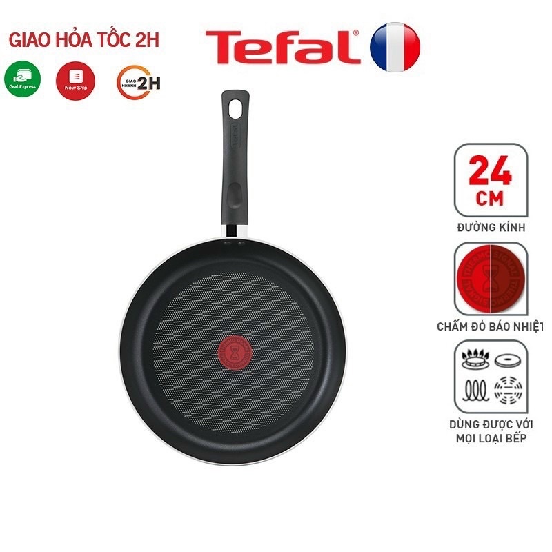 CHẢO CHIÊN TEFAL DAY BY DAY 24-28cm CHÍNH HÃNG