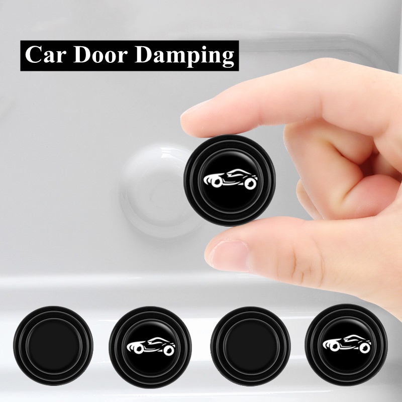 Nút dán đệm silicon chống va đập giảm tiếng ồn bảo vệ cửa, capo, cốp xe oto, miếng cao su giảm chấn cánh cửa ô tô