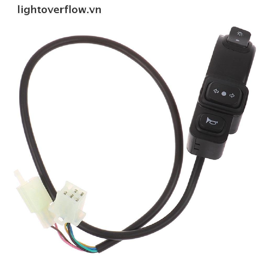 Công Tắc Còi / Xi Nhan 3 Trong 1 Kích Thước 22mm Chuyên Dụng Cho Xe Máy / Xe Đạp Điện