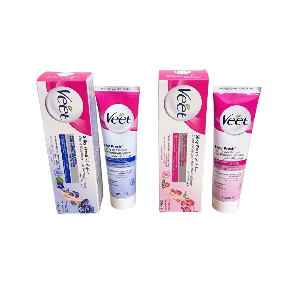 Kem tẩy lông veet silky fresh