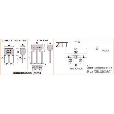 Thạch Anh Nhật 3 Chân Cắm Các Giá Trị 4Mhz 8Mhz 12Mhz 16Mhz 20Mhz 4M 8M 20M (Thay thế Cho Máy Giặt Điều Hòa) 4 8 20 Mhz
