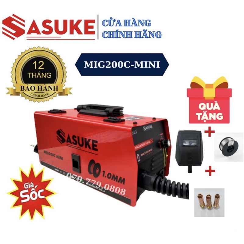 Máy Hàn Mig mini 200C Sasuke