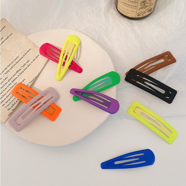 Kẹp Tóc Nhỏ Màu Sắc Tinh Tế Xinh Xắn Hợp Thời Trang
