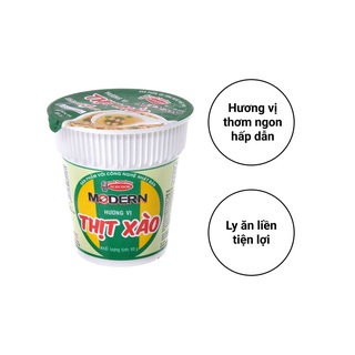 Thùng 24 ly Mì Modern thịt xào