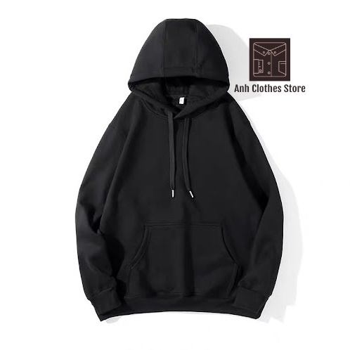 Áo Hoodie nam nữ Unisex Ảnh Thật form rộng Basic chất liệu Nỉ Bông mềm mịn 2 lớp cao cấp - Anhclothes Store | BigBuy360 - bigbuy360.vn