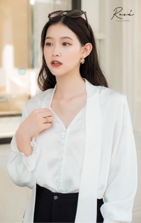 Mia Shirt áo trắng sơ mi