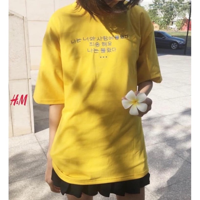 [Mã FAMAYWA giảm 10K đơn 50K] Áo thun hoa cúc hàn 🌼🌼🌼 | BigBuy360 - bigbuy360.vn