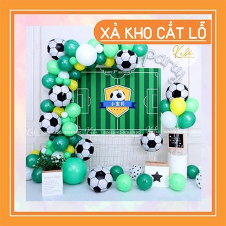 Set bóng bay trang trí sinh nhật [độc quyền-chuẩn ảnh-tặng kèm bơm tay và băng dính] MS88 chủ đề bóng đá
