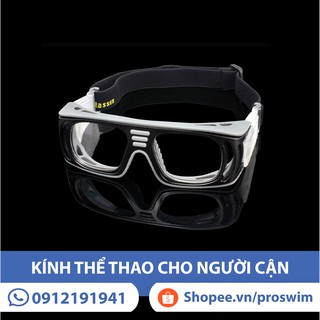 Kính Đá Bóng Chịu Lực Panlees JH045 ( Phiên Bản Cận Nặng) - Đen