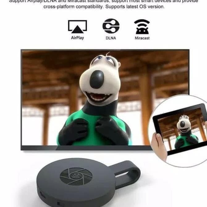 Bộ Thiết Bị Chia Sẻ Hình Ảnh Không Dây Cho Google Chrome Cast G2 F