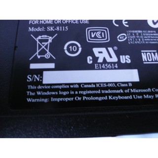 Bàn Phím Dell Original Model SK-8115