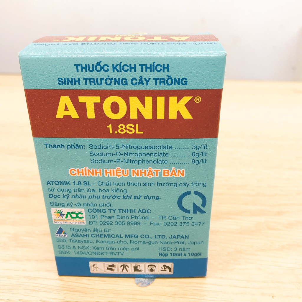 Thuốc kích thích sinh trưởng cây trồng ATONIK 1.8 SL ( 1 gói )