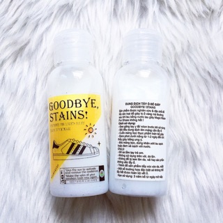 GOODBYE STAINS - DUNG DỊCH TẨY Ố ĐẾ GIÀY