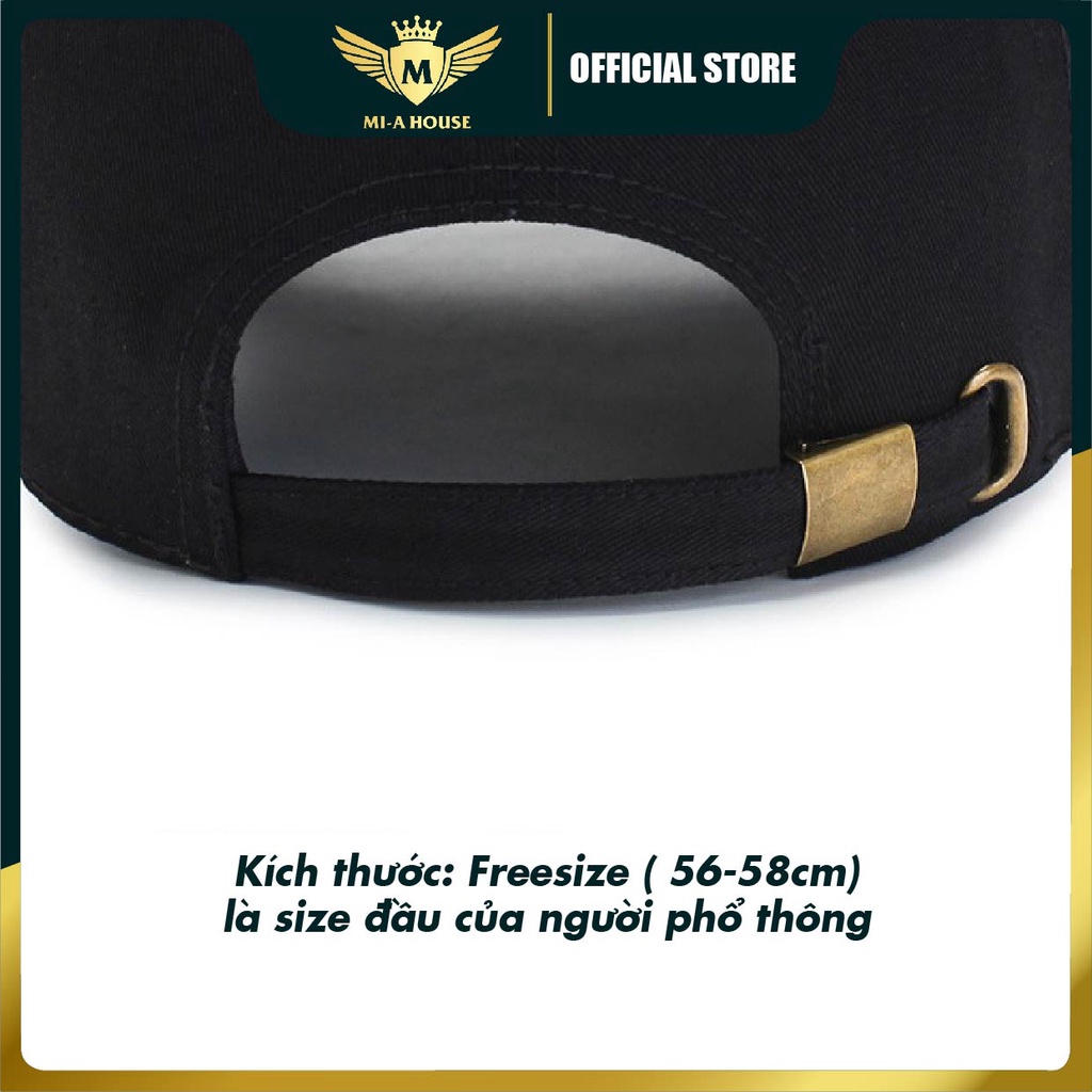 Mũ lưỡi trai 3 sọc cao cấp kèm video thật sản phẩm