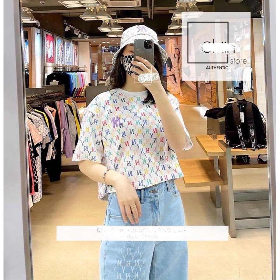 Áo Thun Croptop Logo chữ