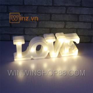 Đèn Led 3D trang trí chữ LOVE
