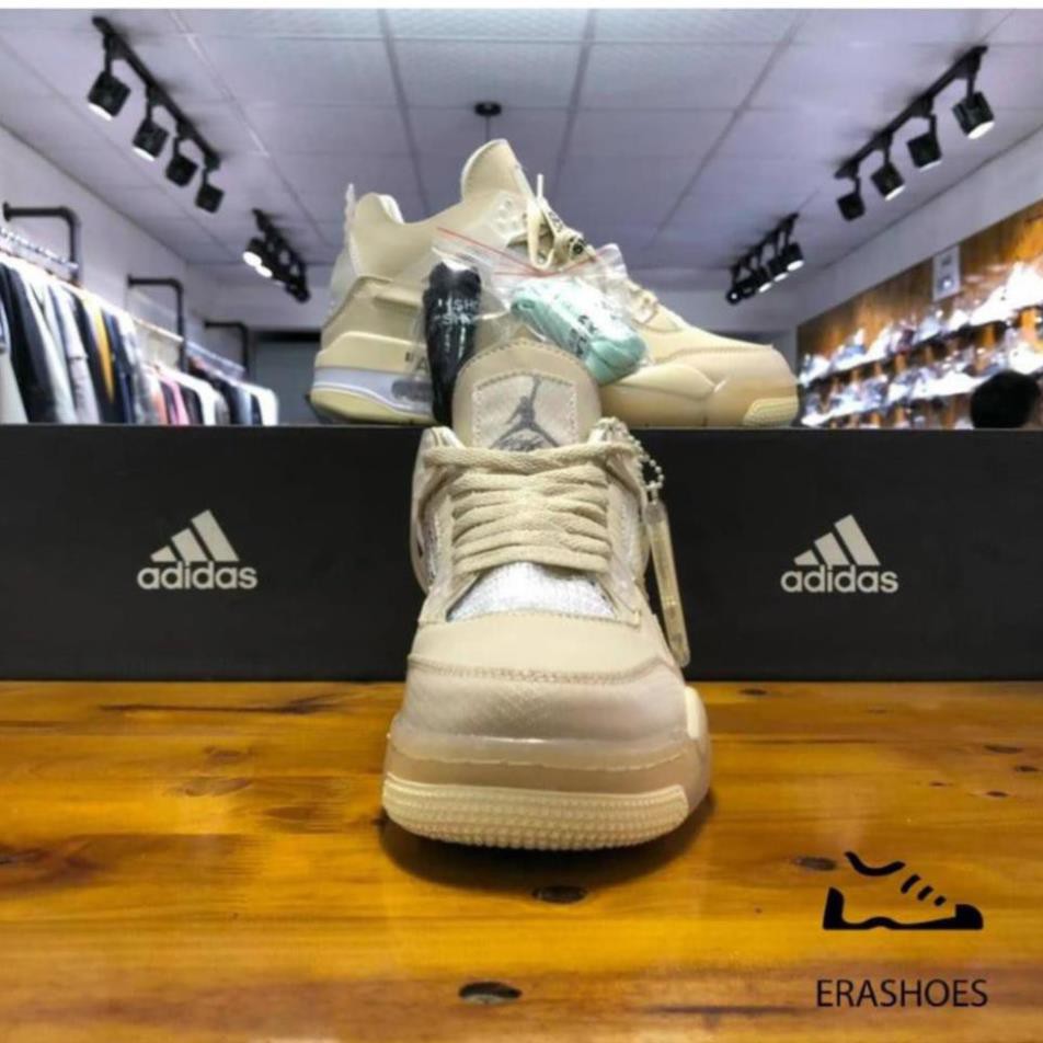 Giày Jordan 4 Off White Full Box Phụ Kiện Bản SlÊU CẤP [Fullbox] [Caocấp]