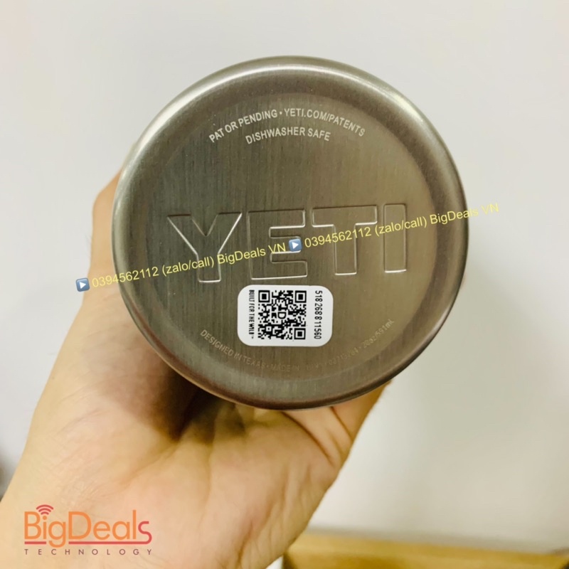 Ly giữ nhiệt YETI Rambler 20 oz - 600ml Tumbler with MagSlider Lid chính hãng