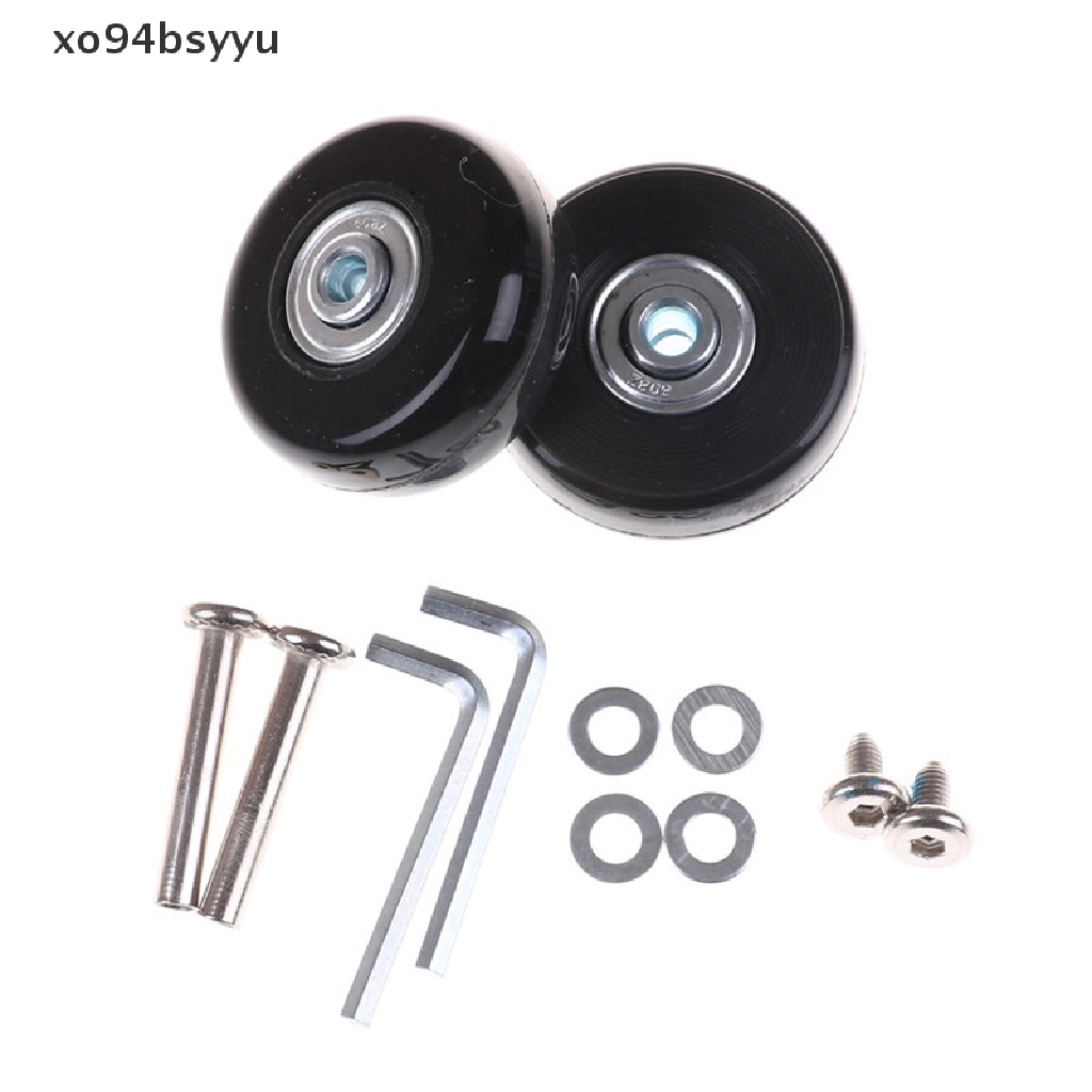 Set 2 Bánh Xe Thay Thế Cho Vali Hành Lý Kích Thước 50 * 21mm Xo94Bsyu