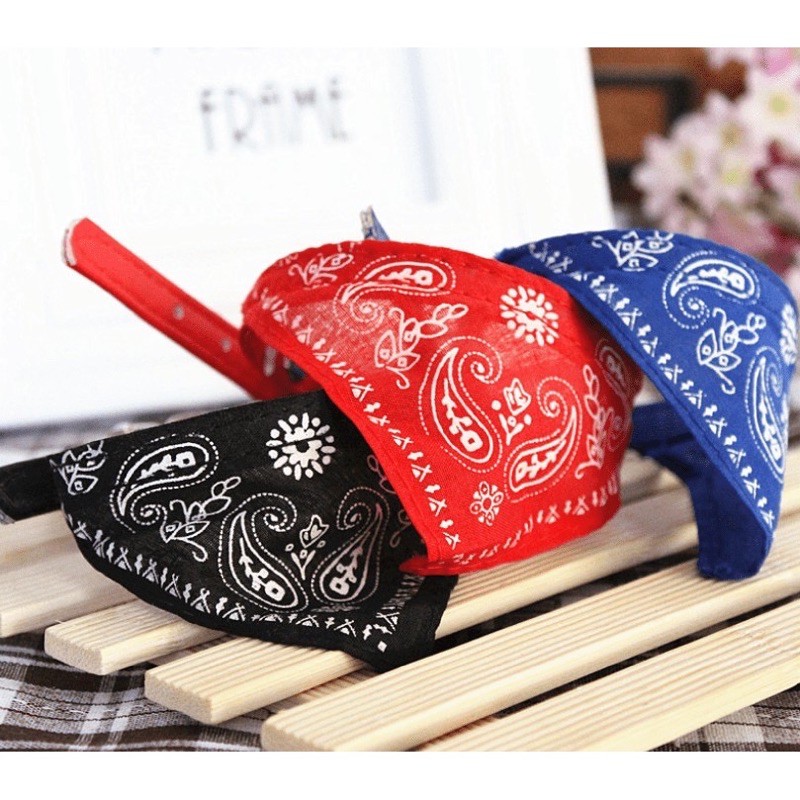 Vòng Cổ Khăn Yếm Phong Cách Dễ Thương cho Thú Cưng