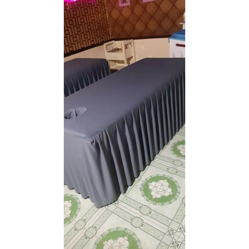 ga giường spa chất liệu thun