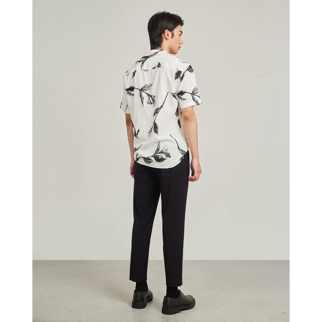 Áo sơ mi ngắn tay nam mềm mịn Highway (Menswear) Branch