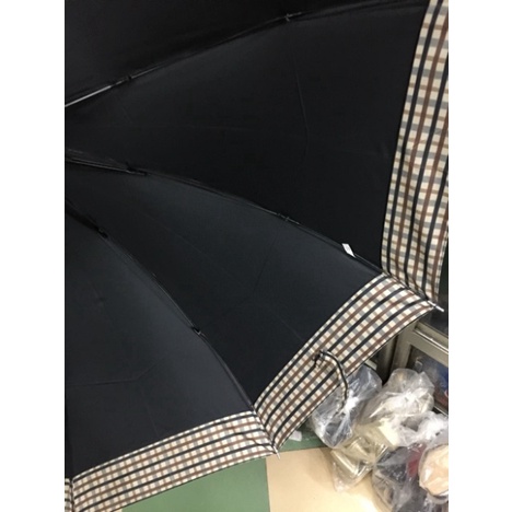 Ô dù gấp 3 viền kẻ loại to