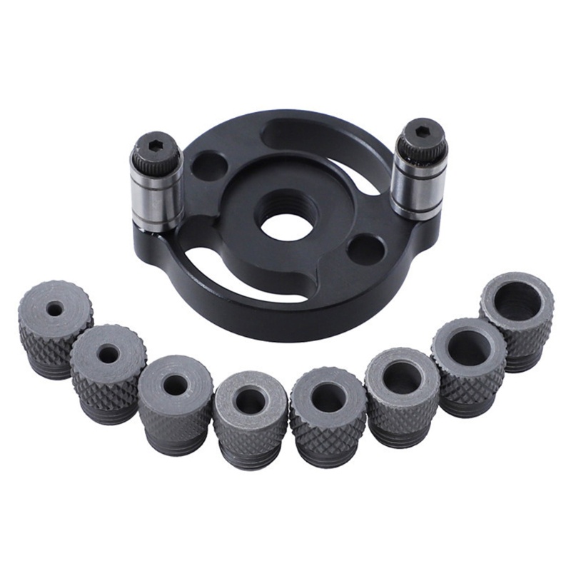 Dụng Cụ Định Vị Đục Lỗ 3-10mm Bằng Hợp Kim Nhôm Siêu Bền Tiện Dụng Cho Chế Biến Gỗ