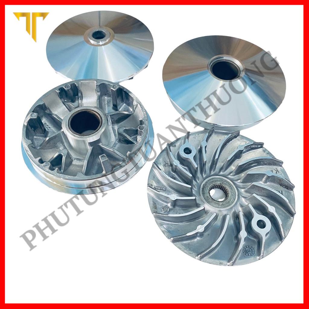 Nồi Trước Phay Rảnh Bẻ Độ CNC Xe Ab125 Ab150 Vario Click Lead PCX SHMode tặng 6 bi 3 kẹp