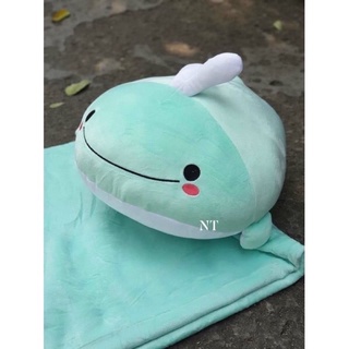 Bộ mền gối cá voi quà từ sữa Nan