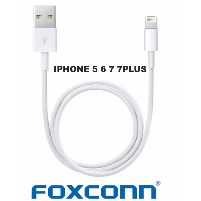 Cáp sạc IPhone 5 6 7 7PLUS ZIN FOXCONN-HÀNG NHẬP KHẨU