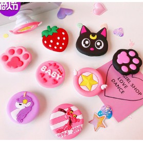 Giá đỡ điện thoại hình nổi dễ thương sakura unicorn kumamon IR5