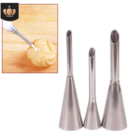 Đui bơm kem su bằng thép