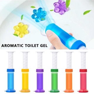 Gel thơm làm sạch khử mùi vệ sinh bồn cầu toilet hình bông hoa