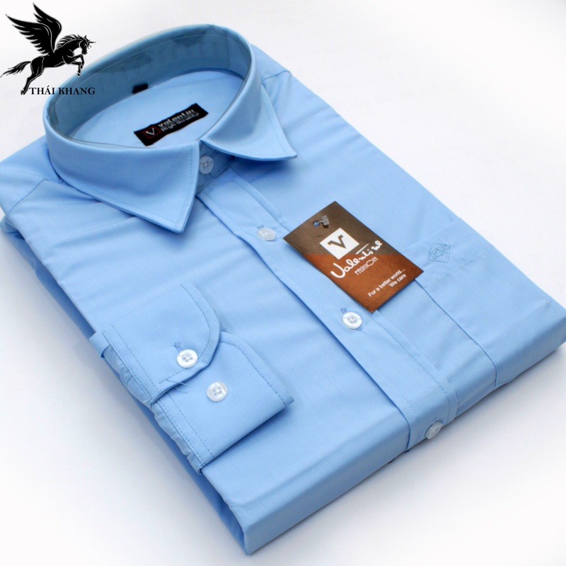 áo sơ mi nam trung niên dài tay vải cotton mát đẹp hàng chuẩn | BigBuy360 - bigbuy360.vn